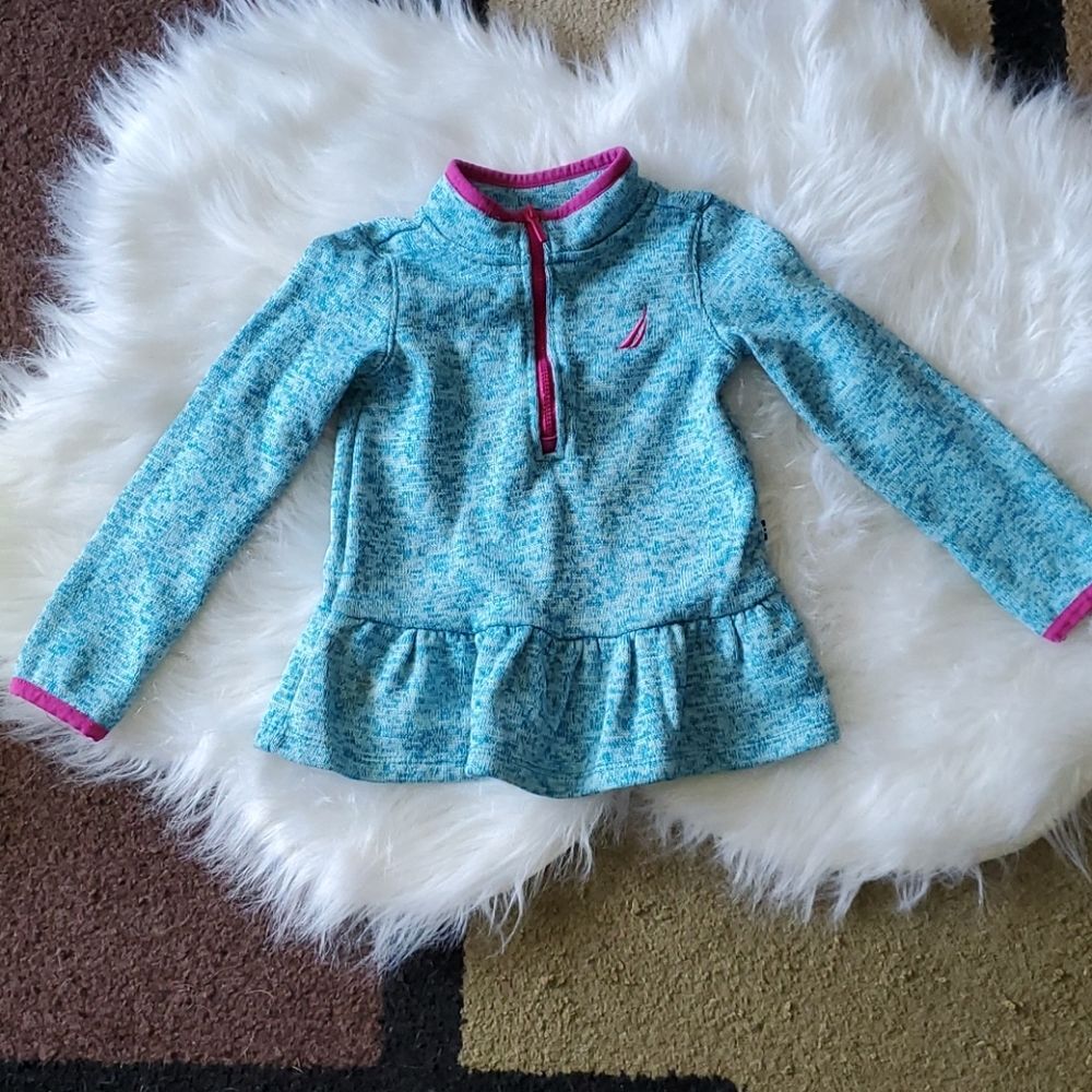 Girl's Nautica zip up sweater 24m